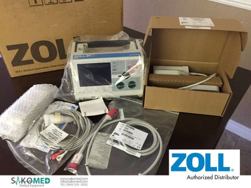 Zoll m series biphasic 3lead pacing aed -fr demo units for sale