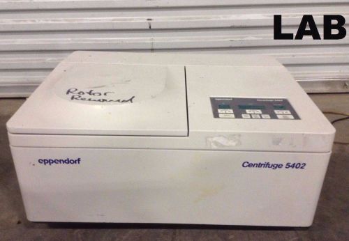 Eppendorf 5402 Laboratory Benchtop Refrigerated Centrifuge- Parts/Repair