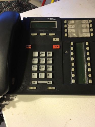 Nortel Networks NT8B27AABA T7316 Charcoal Business Phone