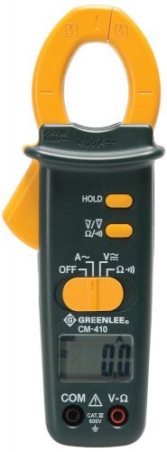 Greenlee CM-410 AC Clamp-on Meter 400-Amp