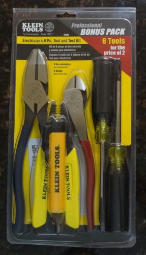 Klein tools 6-piece electrician tool and test kit for sale