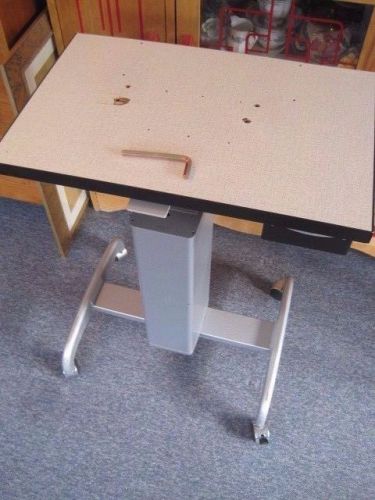 Haag Streit Adjustable Slitlamp Table with Drawer