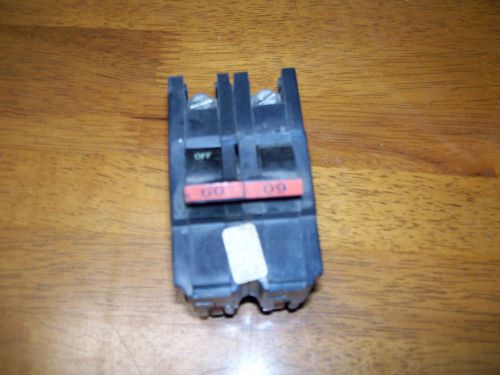 60A WIDE FEDERAL PACIFIC ELECTRIC BREAKERS120/240VAC STAB-LOK