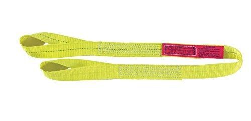 Lift all liftall ee1601dtx14 polyester web sling, 1-ply, eye and eye, twisted for sale