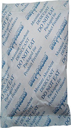 Silica Gel Desiccants 2-1/4 x 1 1/2 Inches - 25 Silica Gel Packets of 10 Grams