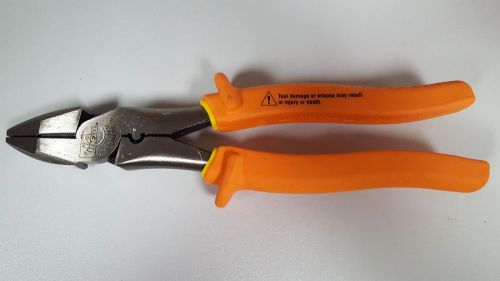 Ideal Insulated Heavy Duty Linesman Pliers 9-3/4&#034; 30-9430