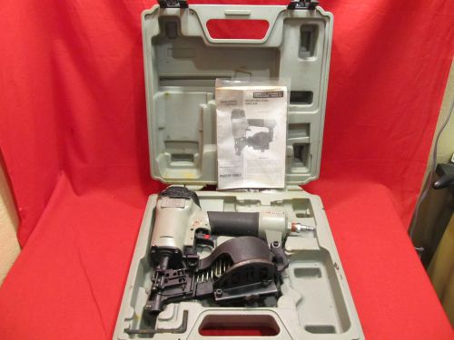 Porter Cable RN175 Air Coil Roofing Nailer w/ Case – AS IS  PARTS OR REPAIR