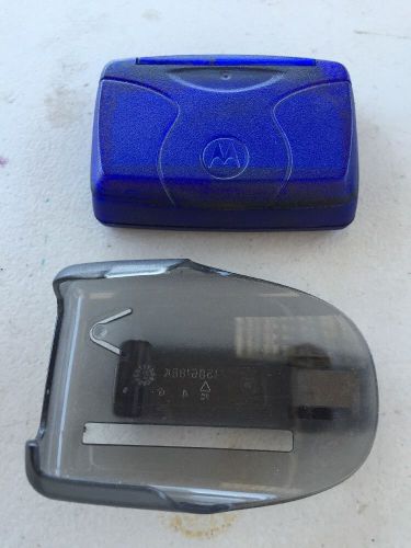 Vintage MOTOROLA TALKABOUT KEYBOARD PAGER Beeper WITH HOLSTER