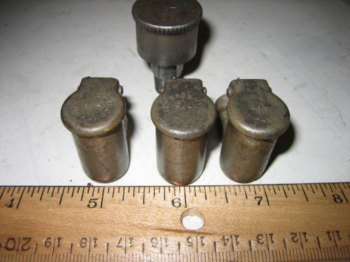 3 Gits Bros Oilers larger size   &amp;  1 small grease cup