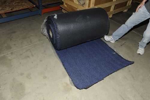 Coir Material Roll - Blue/Black