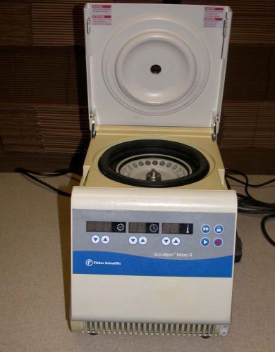 Fisher Scientific accuSpin Micro R Centrifuge with rotor Free Ship&amp;H