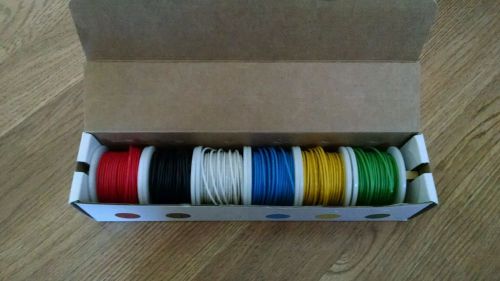 New Electronix Express - Hook up Wire Kit -Stranded Wire Kit- 22 Gauge 6 Colors