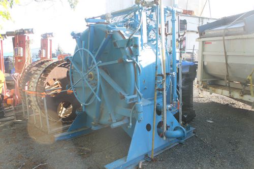 Large reid boiler works fmc corportation soil sterilizer with reels for sale