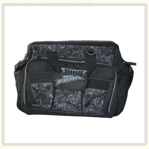 Tree climbers 20&#034; ultimate tool bag,hd zippers,rubber grips,shoulder strap,black for sale