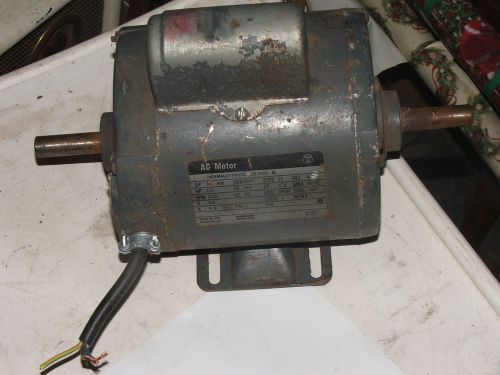 Westinghouse 1/2 hp 9.8 amp electric motor 1725 rpm, Phase 1, 115; FAST SHIPPING
