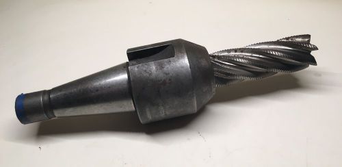 Cat40 1 1/4&#034; tapered end mill tool holder w/ 1 1/4&#034; 6-flute tap - heavy duty for sale
