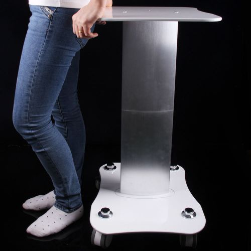 Portable aluminum alloy table cart for cavitation weight loss system spa machine for sale