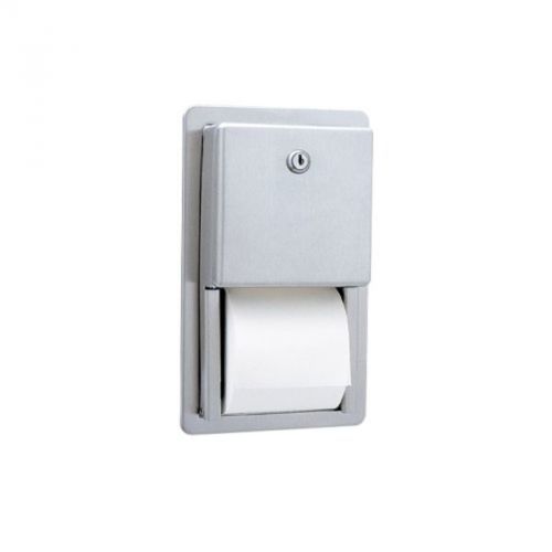 Bobrick recessed multi-roll toilet tissue dispenser b-3888 new for sale
