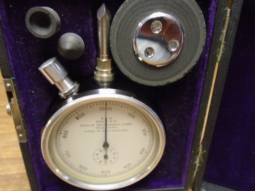 Boulin Instruments  Chronometric Hand Tachometer Made Switzerland