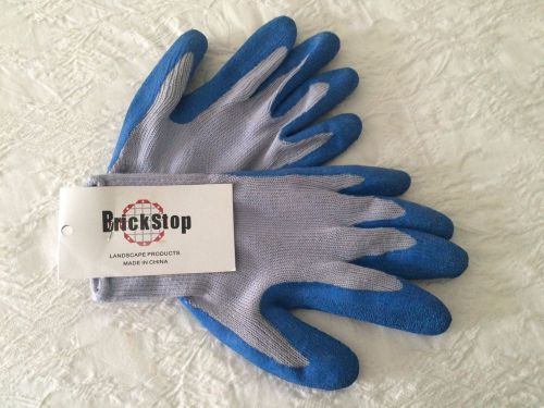 Rubber Palm Landscape Men&#039;s Gloves (BrickStop) ~ New!