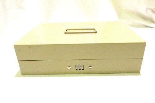 WMF Low Profile Cash Register Box with Combination Lock