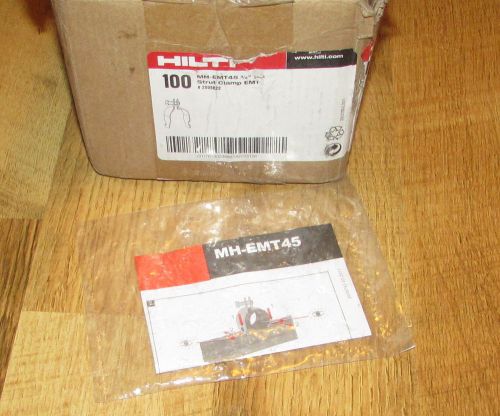 Hilti EMT strut clamp MH-EMT45 3/4&#034; (Box of 100)