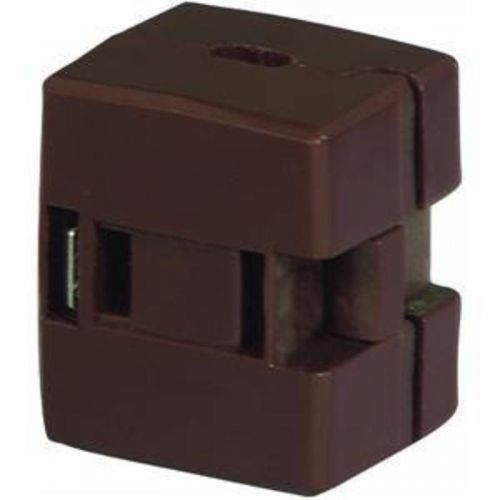 Cord end straight blade outlet for 18-2 spt-1, brown finish bp2607b-sp for sale