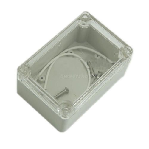 Waterproof Box 3.94&#034;x2.68&#034;x1.97&#034; Plastic Electronic Project Enclosure Case SWTG