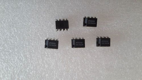 93C56 Qty5 National Semiconductor Industrial quality 2048 Bit Serial  EEPROMs