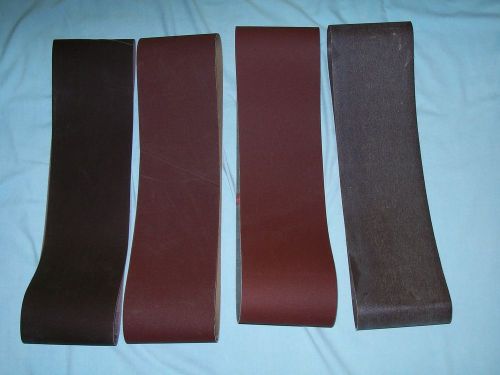 6&#034; x 48&#034; sanding belts asorted grits for sale