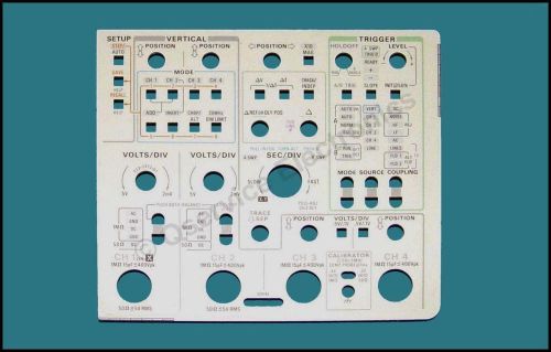 Tektronix 333-3273-01 front panel faceplate for 2445a, 2465a, 2467 oscilloscopes for sale