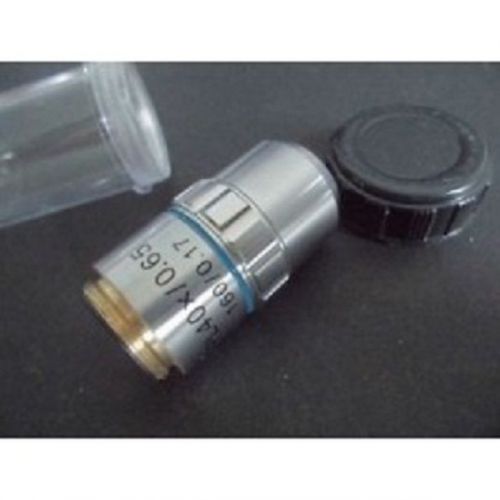 40/0.65 160/0.17 Achromatic Objective lens for Biological Microscope NEVER USED