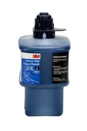 3M Heavy Duty Glass Cleaner Concentrate 20L - 2 Liter Bottle