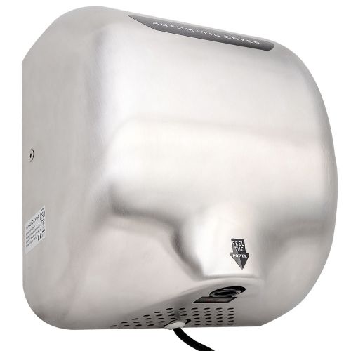 NB  Durable 1800 Watts Stainless Steel Brushed Automatic Hand Dryer High Speed