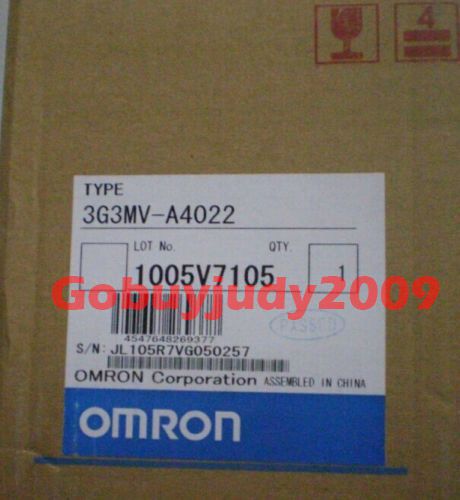NEW IN BOX Omron Inverter 3G3MV-A4022 2.2KW 380V FREE SHIPPING One year warranty