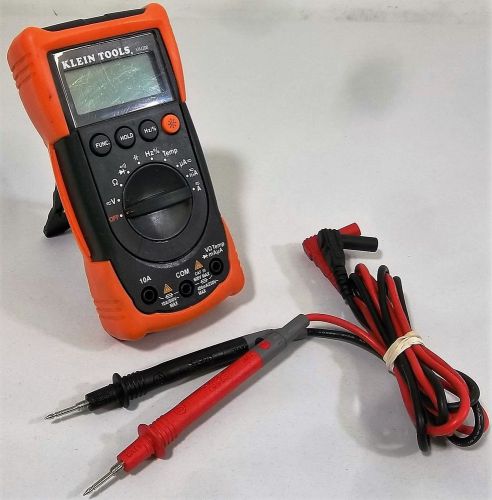 KLEIN TOOLS (MM200) Auto Ranging Multimeter with Test Leads