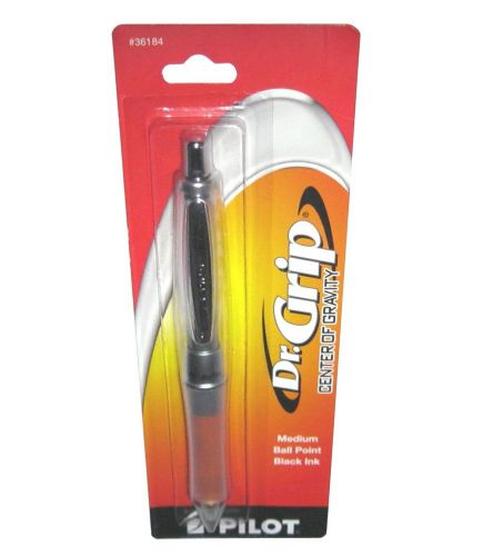 Pilot orange dr grip center gravity retractable ballpoint pen medium black ink for sale