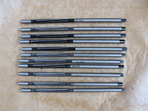 Valve Guide Reamer set  11 pc - from 5,94 to 6,04