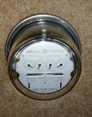 General Electric Single Phase Watthour Meter Type I-55-S