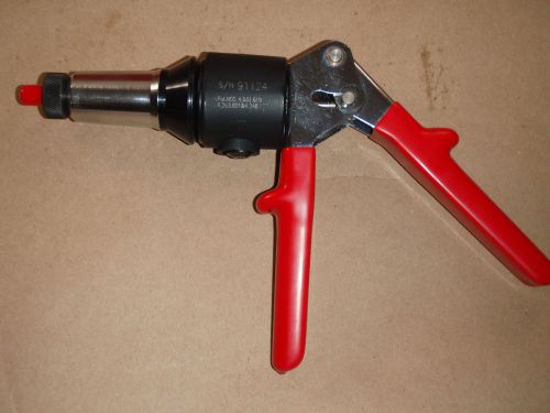 Huck hk-150n, hand rivet tool, 3500 lb force, .625&#034; stroke nib !cb4! for sale