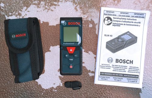 Bosch GLM 40 Professional Laser Distance 40M 135&#039; Rangefinder