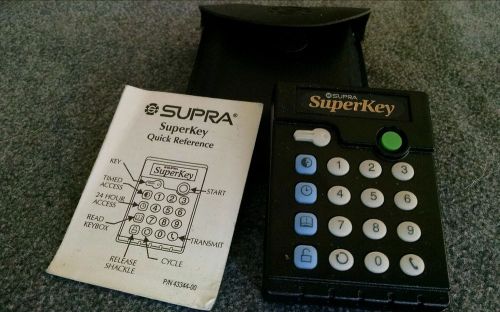 Supra SuperKey card with case