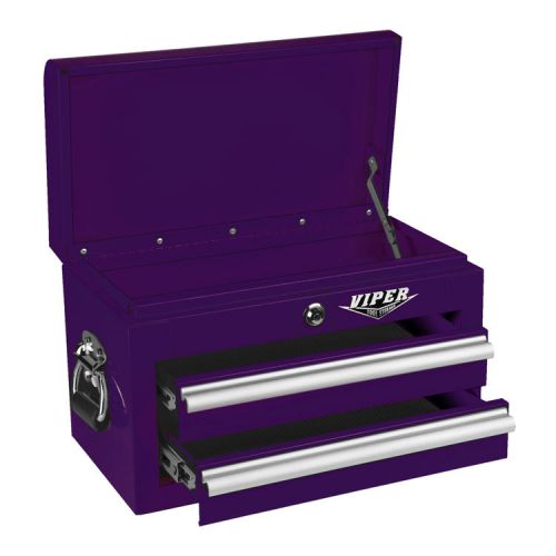 Viper Tool Storage PURPLE 18-INCH 2-DRAWER MINI CHEST  V218MCPU