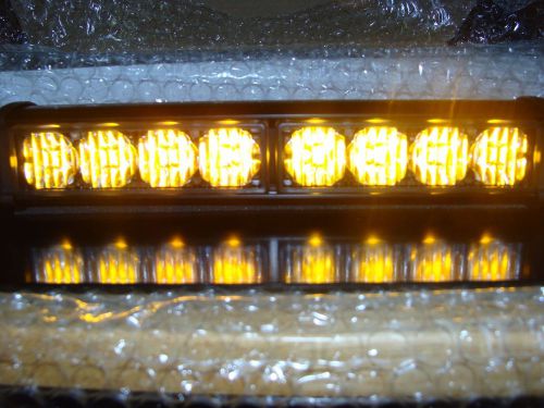 NEW ECCO 3635 AMBER DASH/DECK INTERIOR LED WARNING LIGHT TOW/PLOW/EMS TRUCK