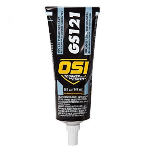 White gutter and seam sealant 5-fluid ounce squeeze tube osi 1797609 for sale