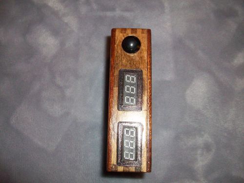 okl2-t20, okl-t20 BOX MOD, wood walnu 1590G ENCLOSURE, blue VOLTMETER-20amp mod