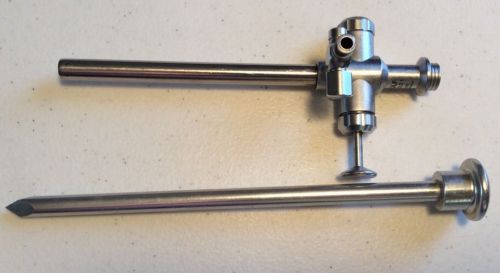 R. Wolf 8932.01 8mm cannula with trumpet valve