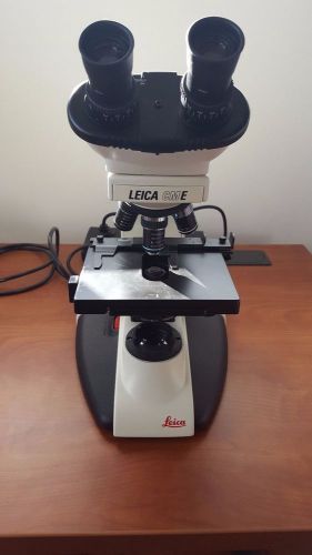 Leica CME Microscope with 4 Objectives, Model 1349521X; great condition