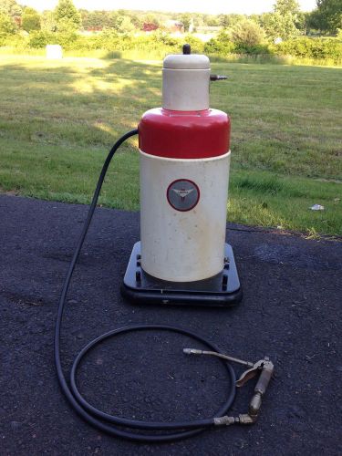 Lincoln air pneumatic grease pump barrel drum for sale