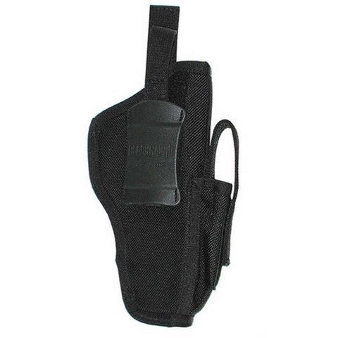 Blackhawk 40am06bk holster w/mag pouch black ambidextrous size 6 med/large autos for sale